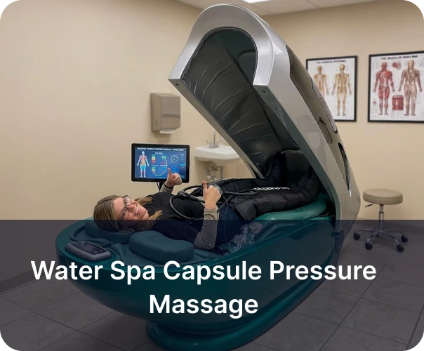 Water Spa Capsule Pressure Massage